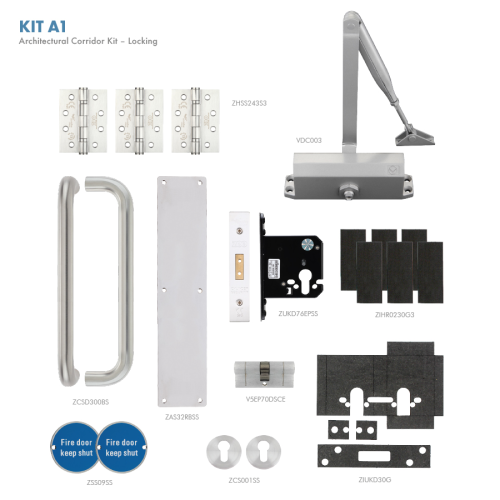 Architectural fire door pack