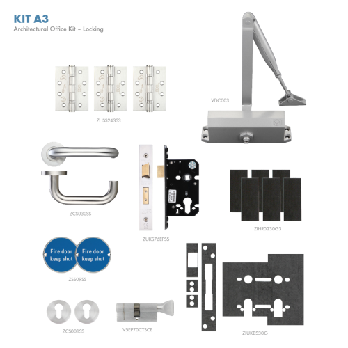 Architectural fire door pack
