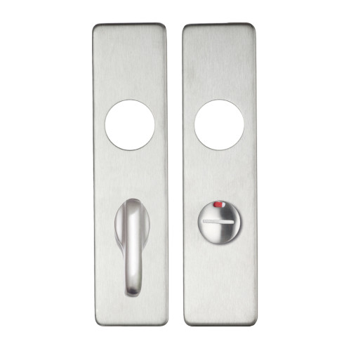 Cover plate for 19 mm RTD Lever on Short Backplate - Din Bathroom/78mm Centres - 45mm x 180mm