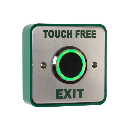 Hands Free Stainless Stel Sensor (Illuminated) - "Touch Free Exit"