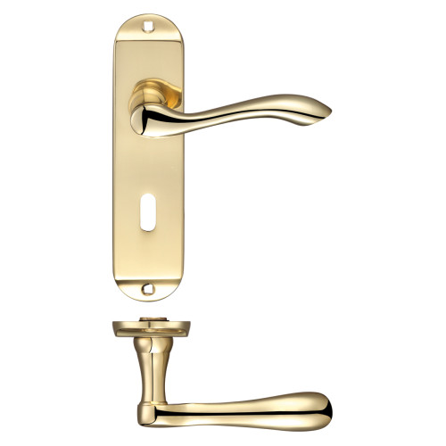 Arundel Lever Lock (57mm c/c) Furniture - Short Plate 175 x 42mm