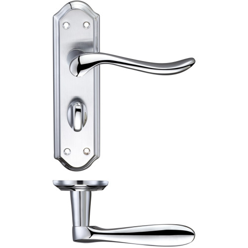 Lincoln Lever Bathroom (57mm c/c) Furniture 180 x 48mm