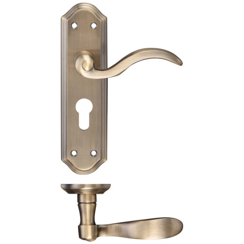 Winchester Lever Euro Lock (47.5mm c/c) Furniture 180 x 48mm