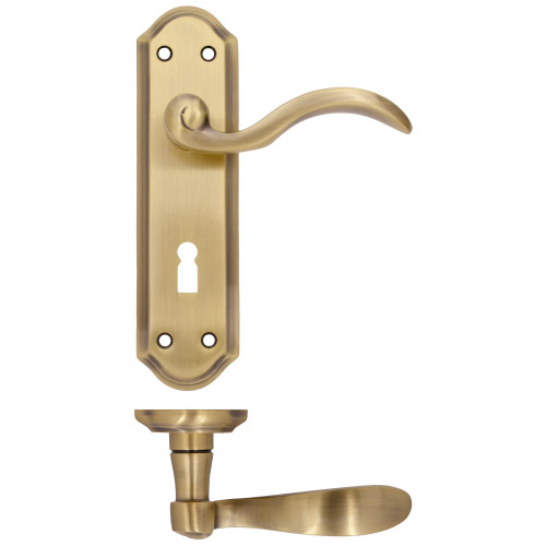 Winchester Lever Lock (57mm c/c) Furniture 180 x 48mm