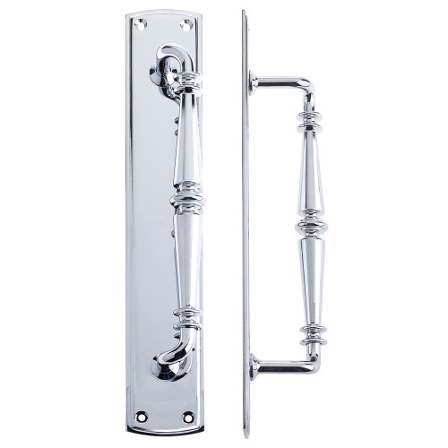 Pull Handle on Backplate