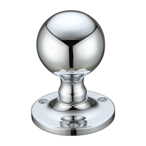 Ball Mortice Knob Furniture 62.5mm Rose dia.