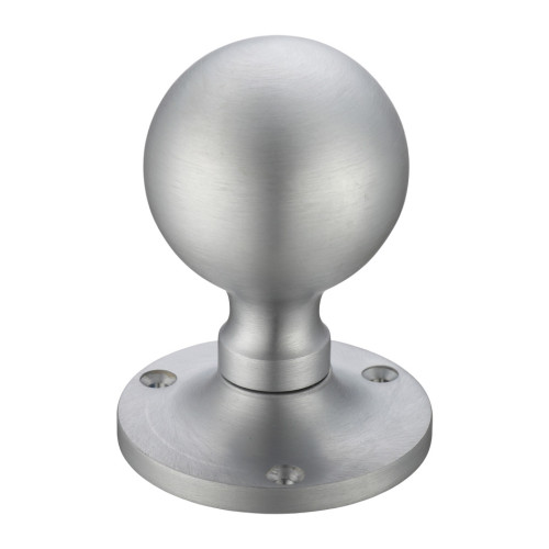 Ball Mortice Knob Furniture 62.5mm Rose dia.