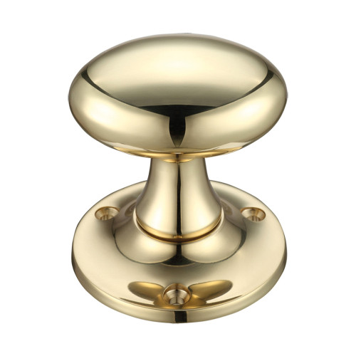 Oval Mortice Knob Furniture 60mm Rose dia.