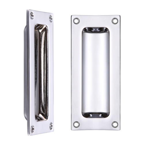 Flush Pull - 102 x 45mm 13mm Depth