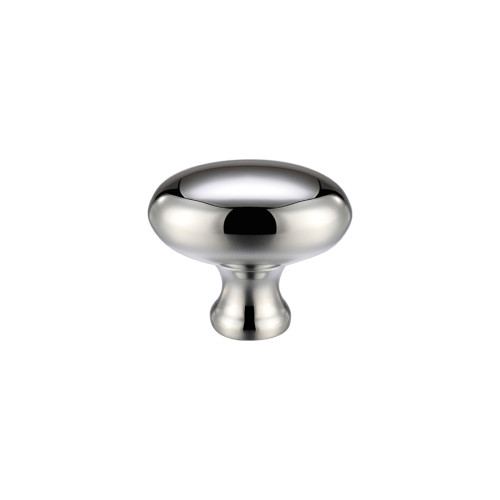 Oval Cupboard Knob 32mm dia