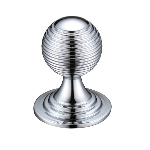 Queen Anne Ringed Knob 38mm rose dia.