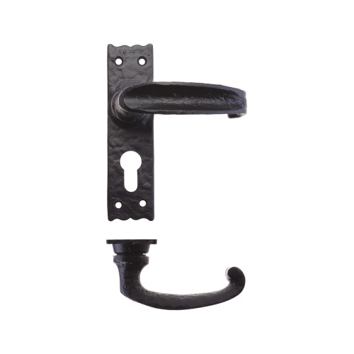 Traditional Slimline Thumb Lever on Euro Backplate -