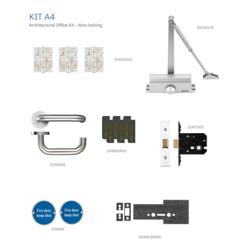 Architectural fire door pack