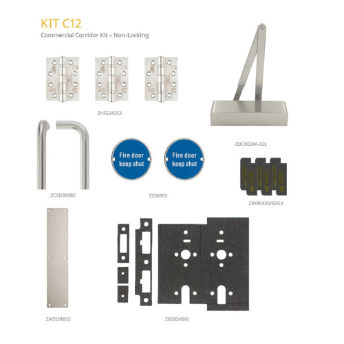 Commercial fire door pack C12