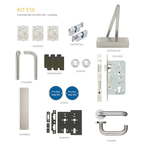 Commercial fire door pack C13