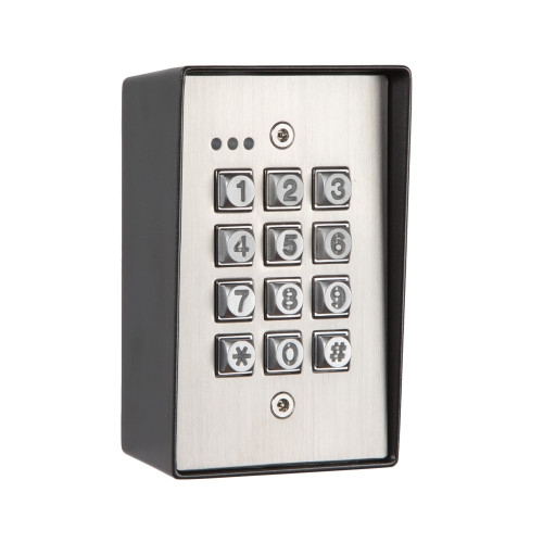 Internal/Extenal Heavy Duty Stainless Steel Access Keypad with Latching Feature