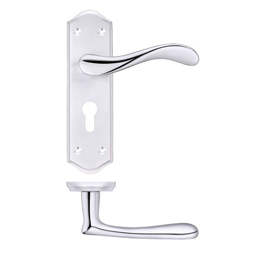 Project Asti Lever on Europrofile Lock Backplate