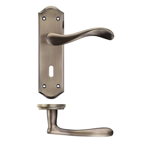 Project Asti lever on lock backplate
