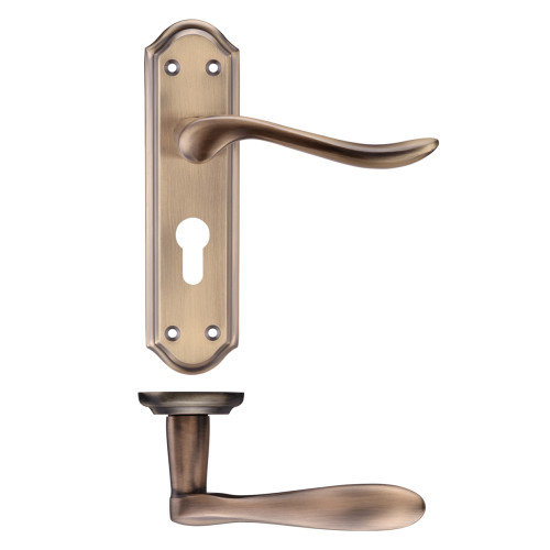 Project Lincoln Lever on Europrofile Lock Backplate 180x48mm