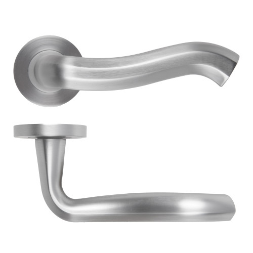 Zoo Hardware Rococo Lever On Round Rose