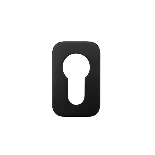 Euro Profile Escutcheon - Rosso Mini Squircle - 50 x 32 x 3