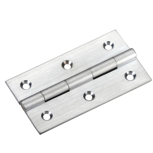 Solid Drawn Brass Butt Hinge - 75 x 41 x 2mm