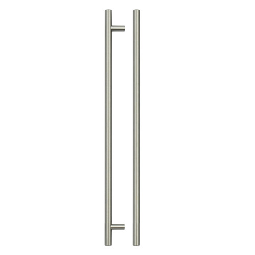 T Bar Cabinet handle 320mm CTC, 380mm Total length Brushed Nickel Finish