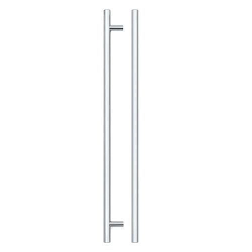 T Bar Cabinet handle 320mm CTC, 380mm Total length Polished Chrome Finish
