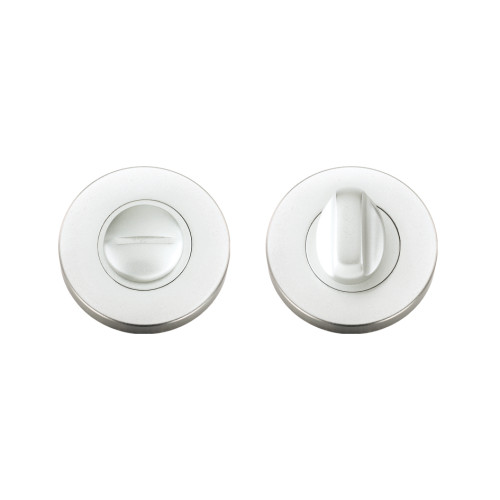 Turn and Release complete with escutcheons and 5mm spindle 53mm dia