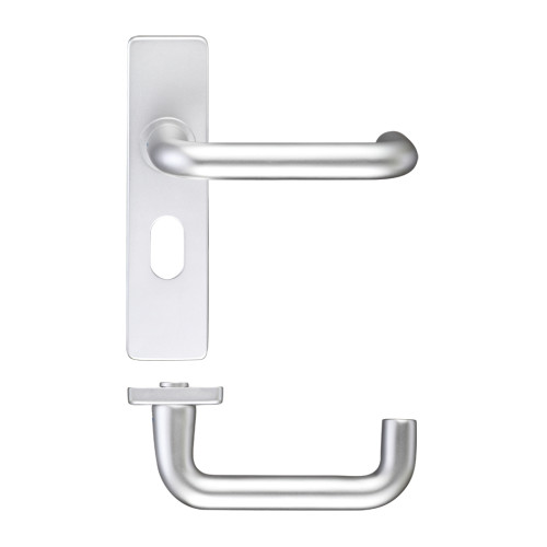 Return to Door Lever on Oval Profile Backplate (48.5MM)