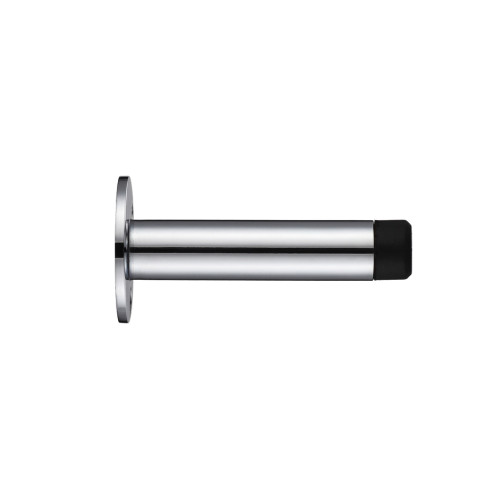 Door Stop - Cylinder - with Rose 76mm - Face Fix
