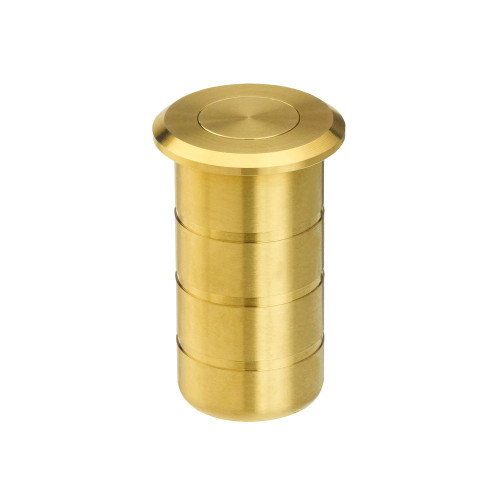 Dust socket for flush bolt-concrete 20x38mm - Satin Brass Finish