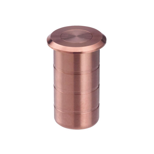 Dust socket for flush bolt-concrete 20x38mm - Rose Gold Finish