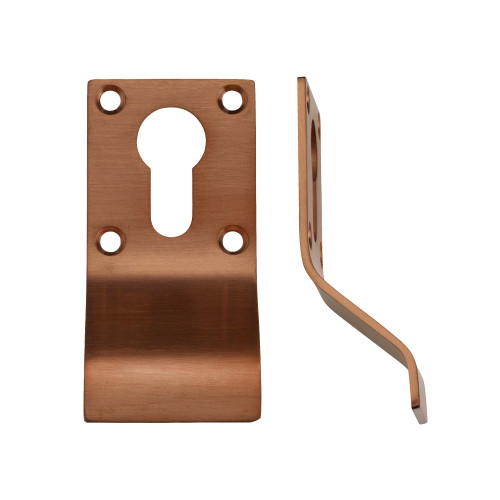 Cylinder Latch Pull - Euro Profile - 88mm x 43mm - PVDBZ