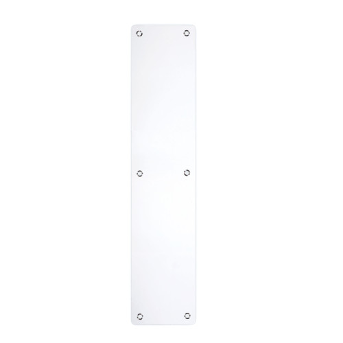 Finger Plate - Blank (Rounded Corner) 75mm x 350mm - PSS