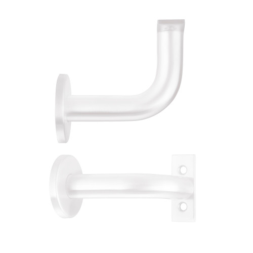Handrail Bracket - Powder Coated Matt White