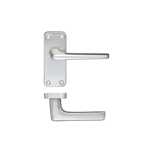 Contract Aluminium Lever on Latch Backplate