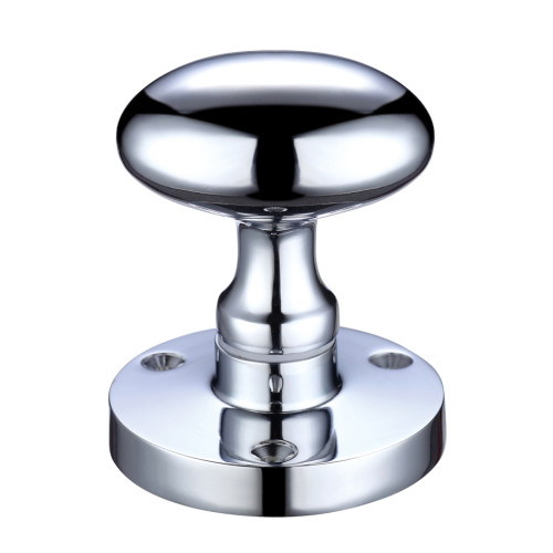 Zoo Oval Mortice Knob 60.5mm rose dia