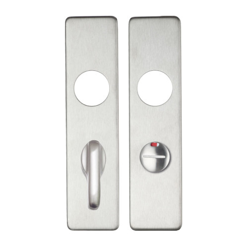 Cover plate for 19 mm RTD Lever on Short Backplate - Bathroom 57mm - 45mm x 180mm
