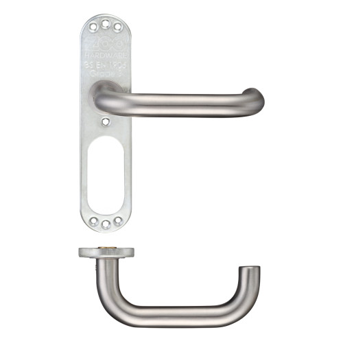 19mm Tubular Return to Door Lever on Inner Plate/Short Plate
