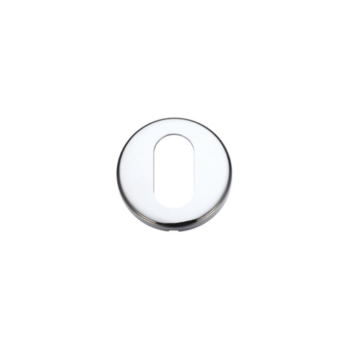 Zoo Hardware Stanza Oval Profile Escutcheon - Polished Chrome
