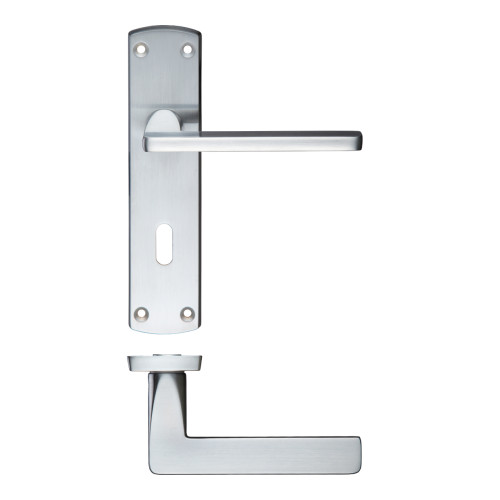 Leon Lever Lock (57mm c/c) On Backplate 170mm x 40mm