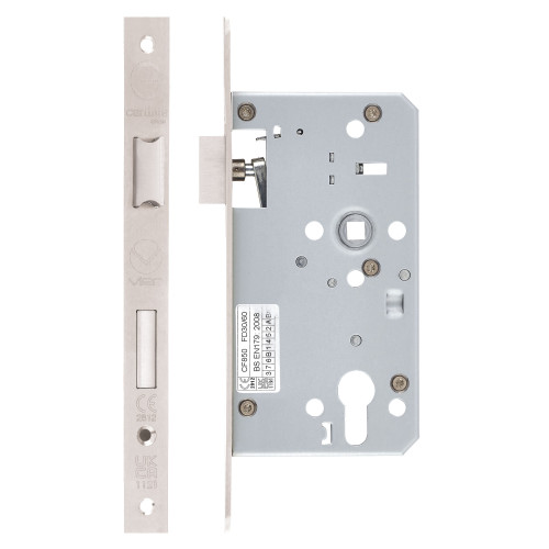Din escape lock - 72mm c/c - backset 60mm
