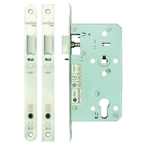 Din Night latch - 72mm c/c Backset 60mm