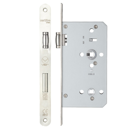 Din lift to lock - 72mm c/c - backset 60mm - radius
