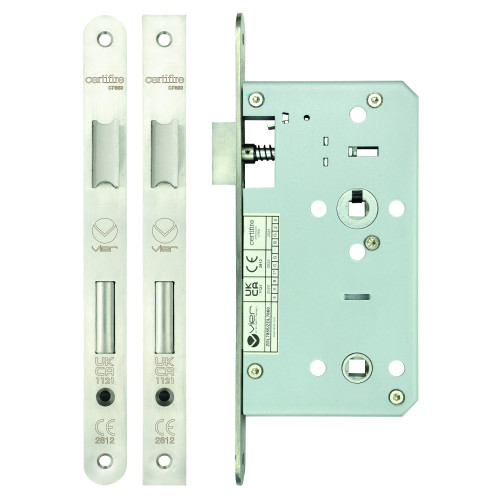 Din Bathroom - 78mm c/c Backset 60mm Radius