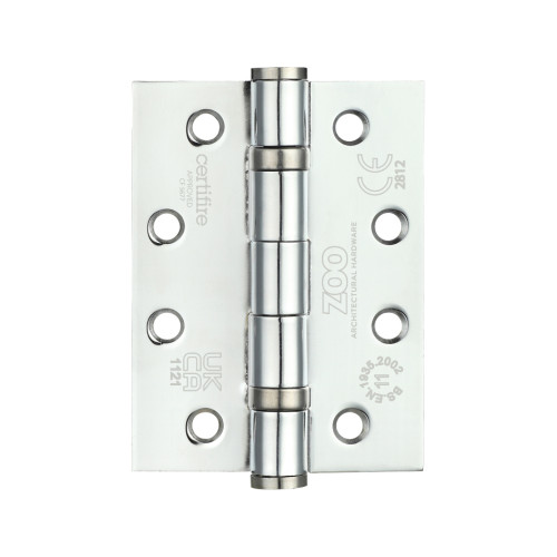Ball Bearing Hinge - Steel 102 x 76 x 3mm