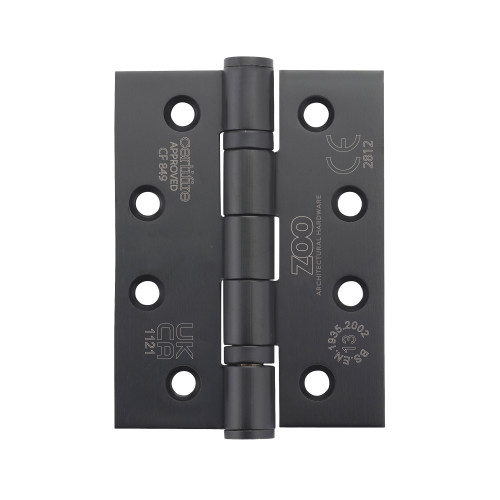 Grade 13 Ball Bearing Hinge In Matt Black
