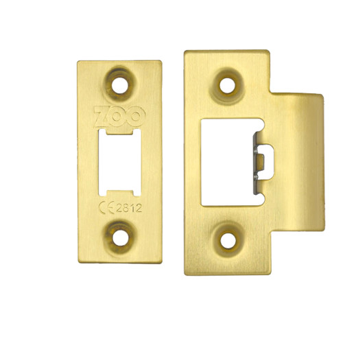 Spare Sq.Acc Pk for Heavy Duty Tubular Latch - PVD Satin Brass