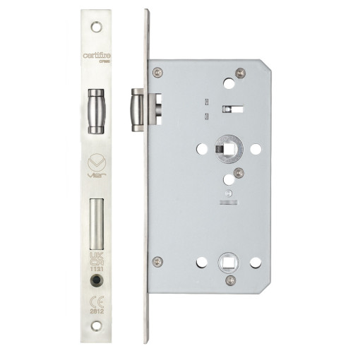 Roller din bathroom - 78mm c/c - backset 60mm